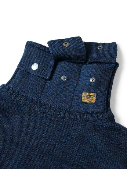 Kapital 8G Cotton Wool Nickel High Neck Sweater