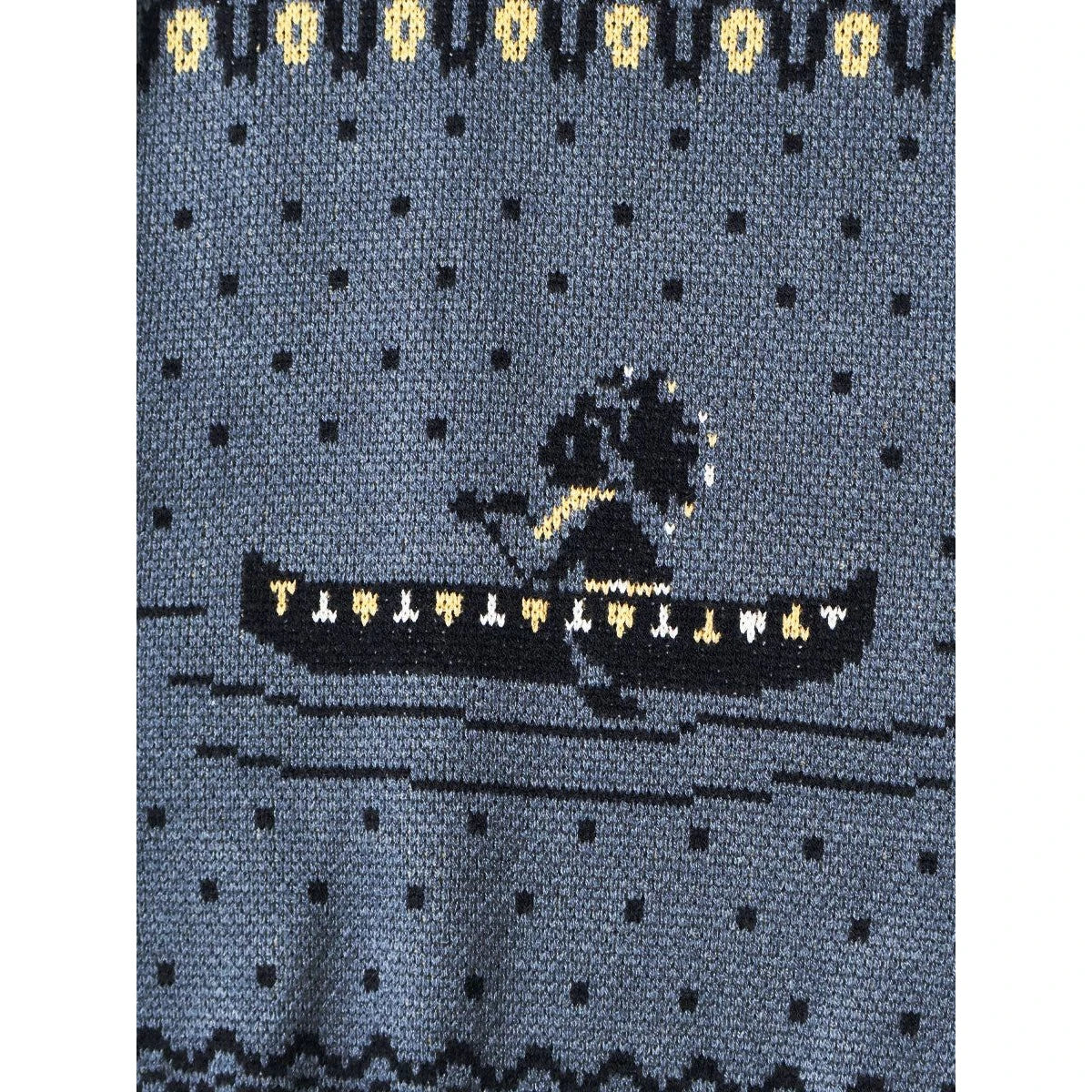 Kapital 8G Fair Isle Crew Sweater (Canoe)