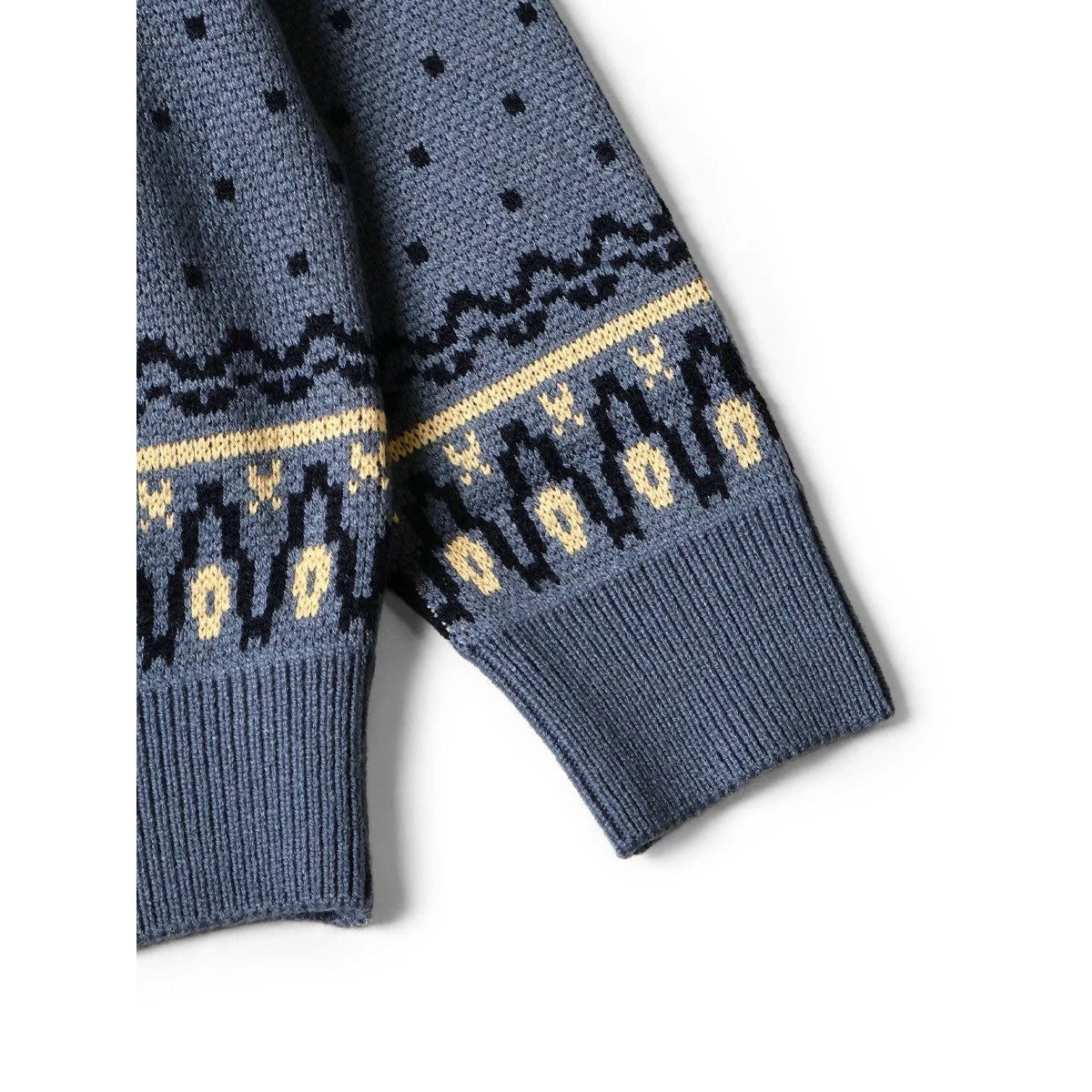 Kapital 8G Fair Isle Crew Sweater (Canoe)