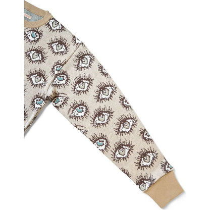 Kapital 8G Jacquard Knit Speakeasy Pattern Vintage Sweater