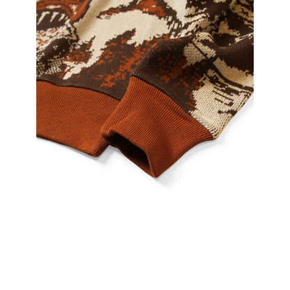 Kapital 8G Jacquard Knit Vintage Crew Sweater (The Slide Rock Bolter)