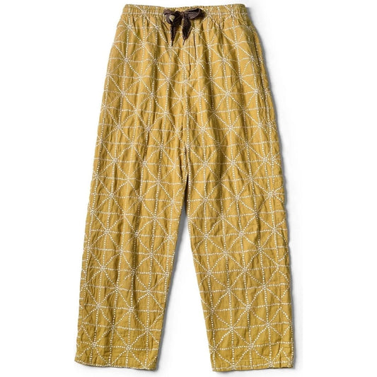 Kapital 8oz Color Denim Folk-Dojo Embroidery Easy Baggy Pants