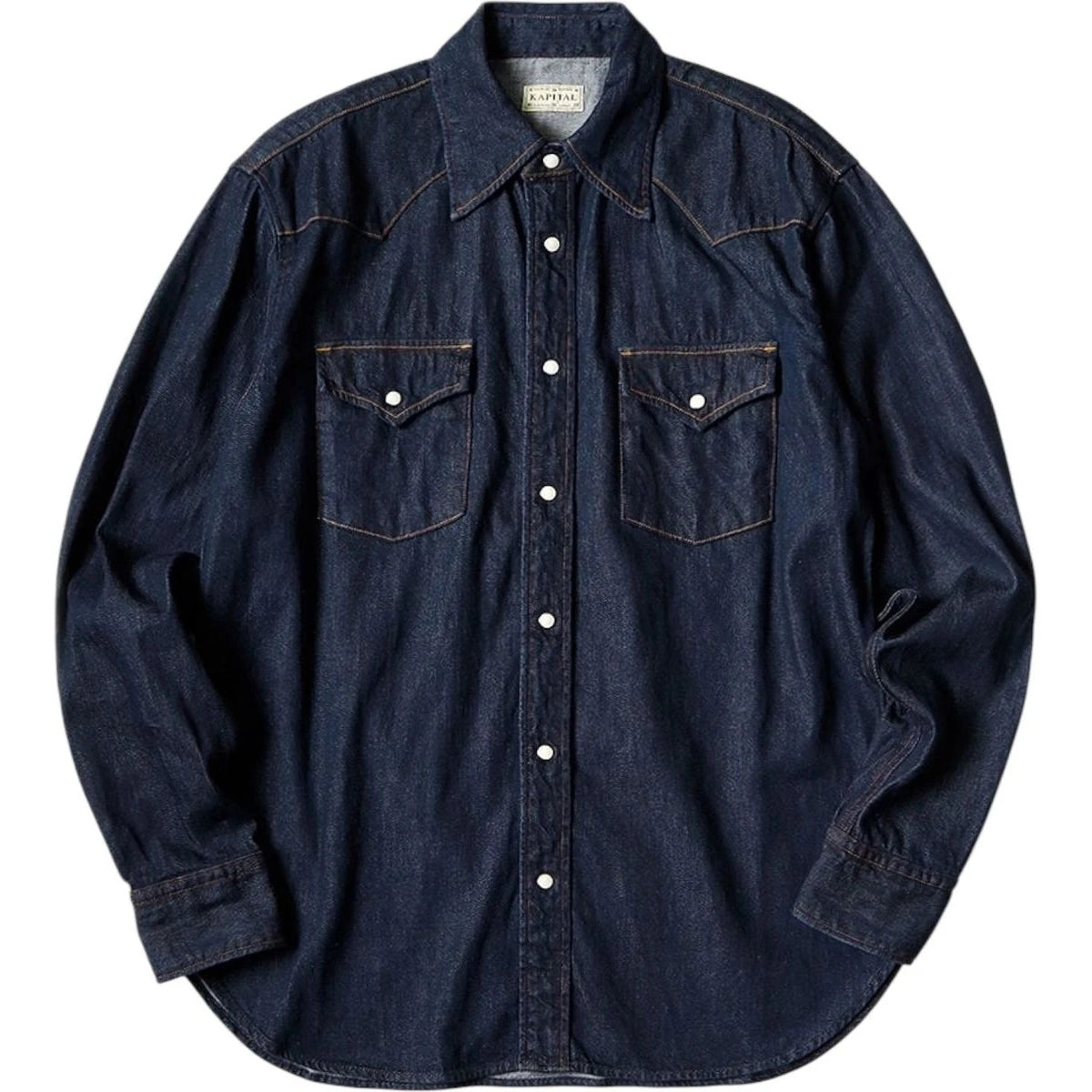 Kapital 8oz Denim Husky Western Shirt