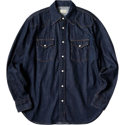 Kapital 8oz Denim Husky Western Shirt
