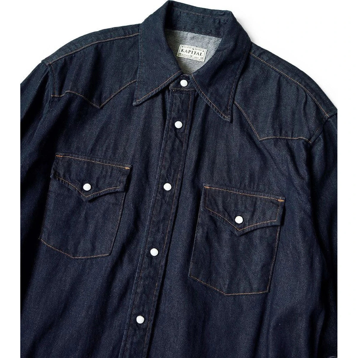 Kapital 8oz Denim Husky Western Shirt