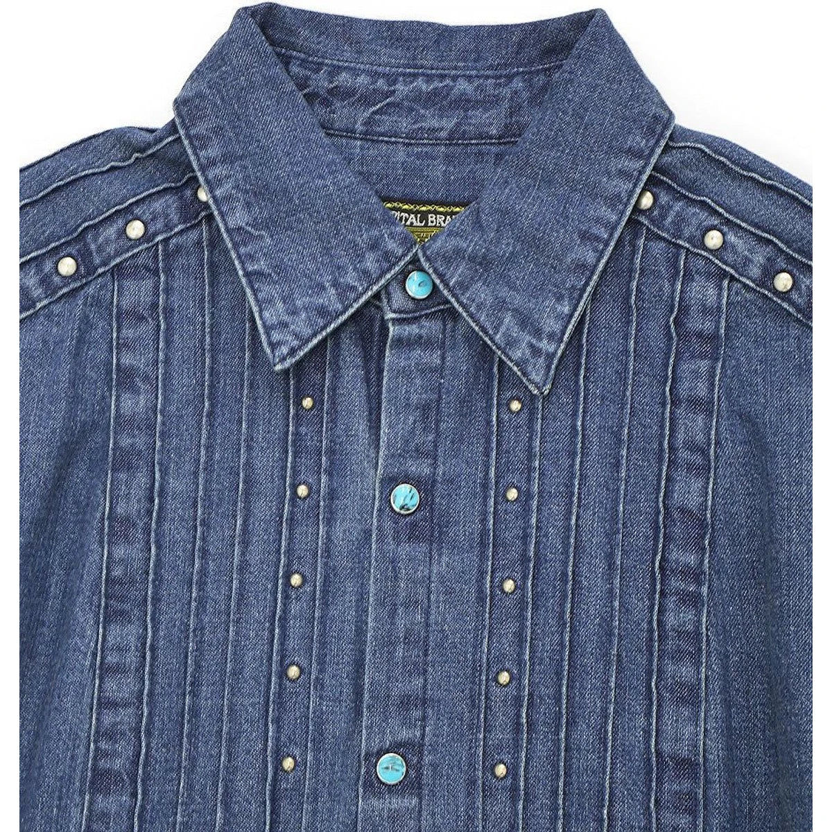 Kapital 8oz Denim Pintuck Sundress