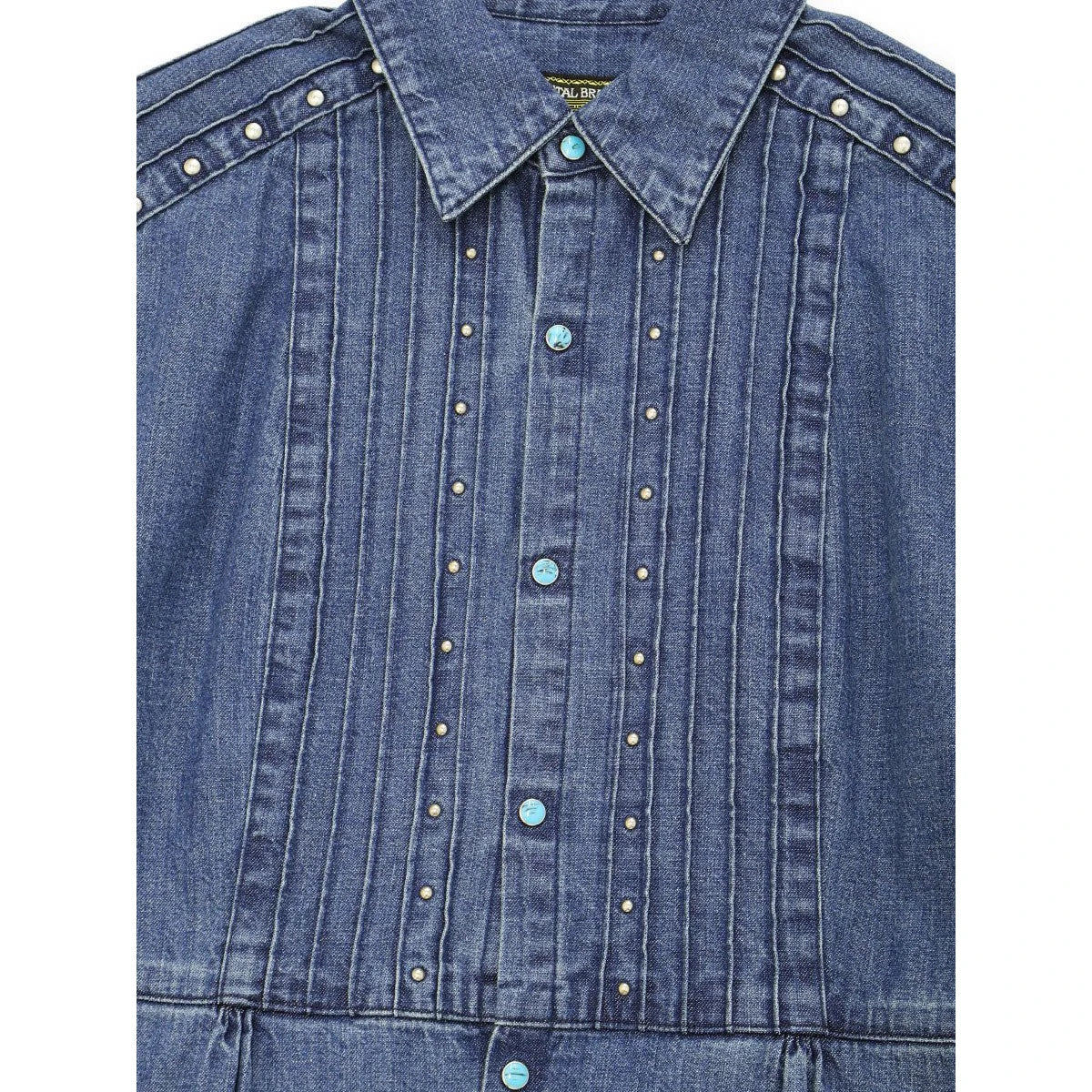 Kapital 8oz Denim Pintuck Sundress
