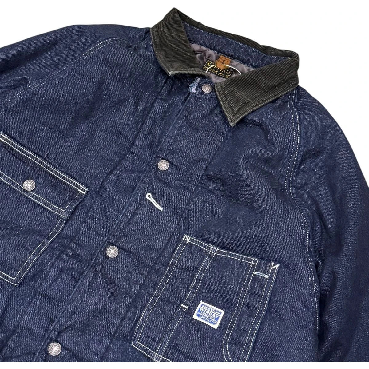 Kapital 8oz Denim Quilted Lined Cactus Coverall