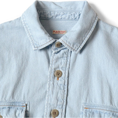 Kapital 8oz Denim Shirt Anorak