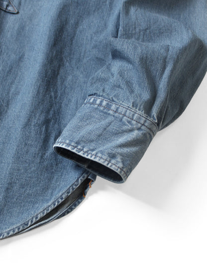 Kapital 8oz Denim Thunderbird Husky Western Shirt (Processed)