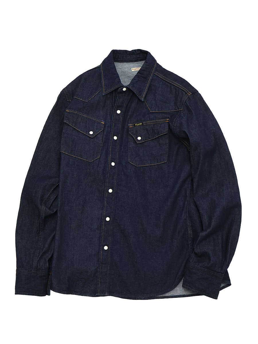 Kapital 8oz Denim Western Shirt