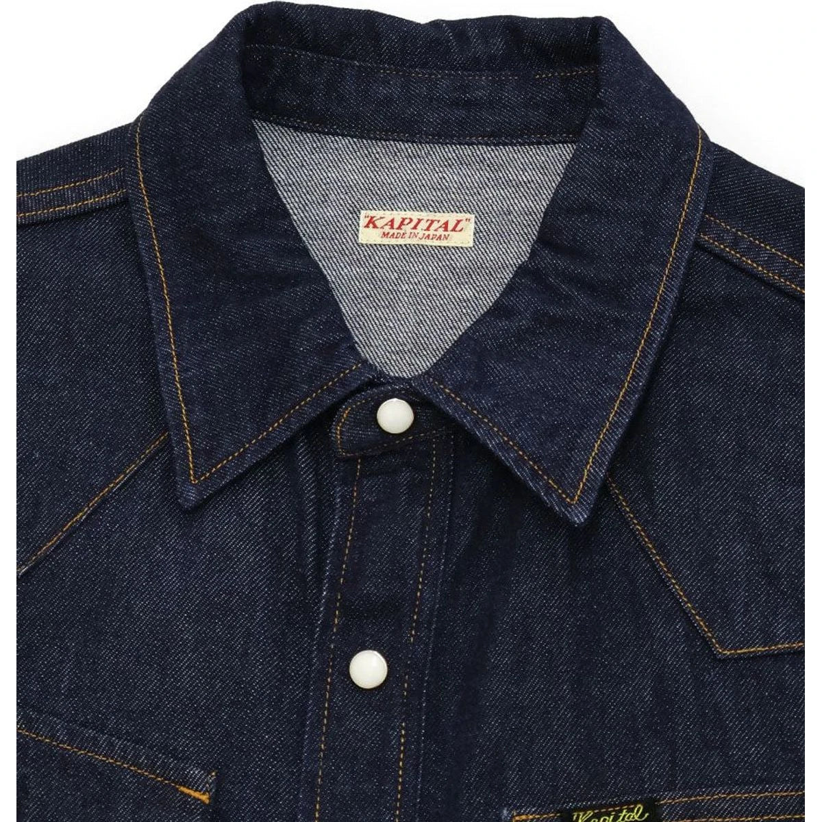 Kapital 8oz Denim Western Shirt