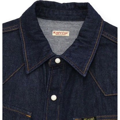 Kapital 8oz Denim Western Shirt