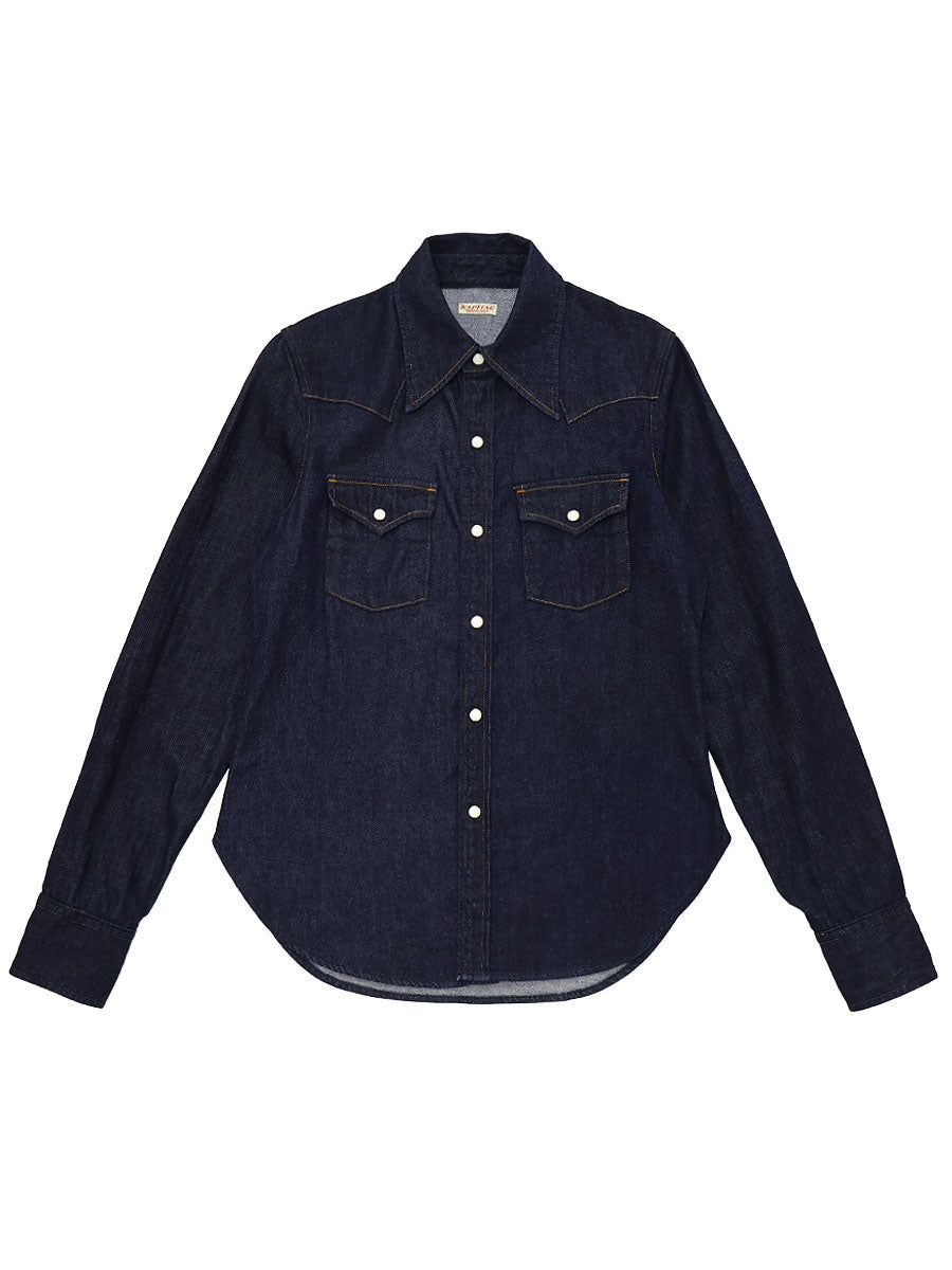 Kapital 8oz Denim Western Shirt (L`s)