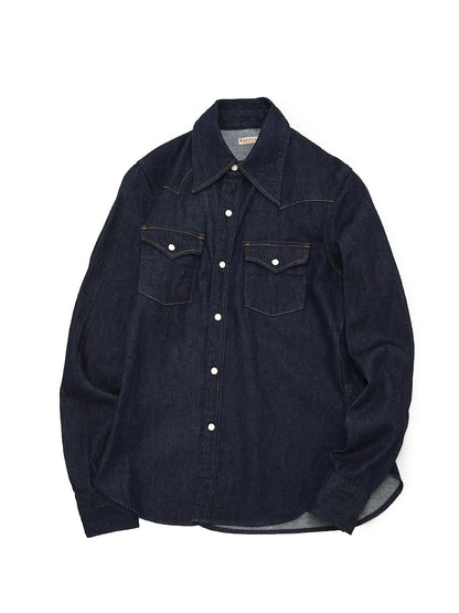 Kapital 8oz Denim Western Shirt (L`s)