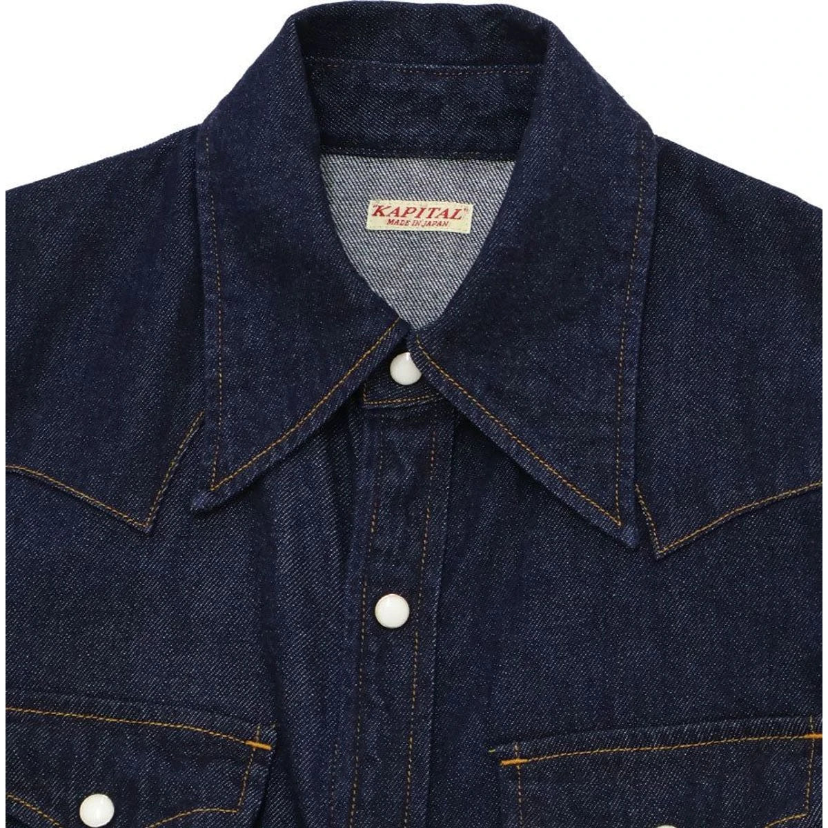 Kapital 8oz Denim Western Shirt (L`s)