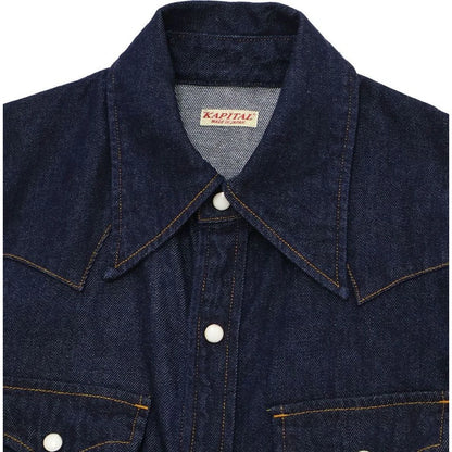 Kapital 8oz Denim Western Shirt (L`s)