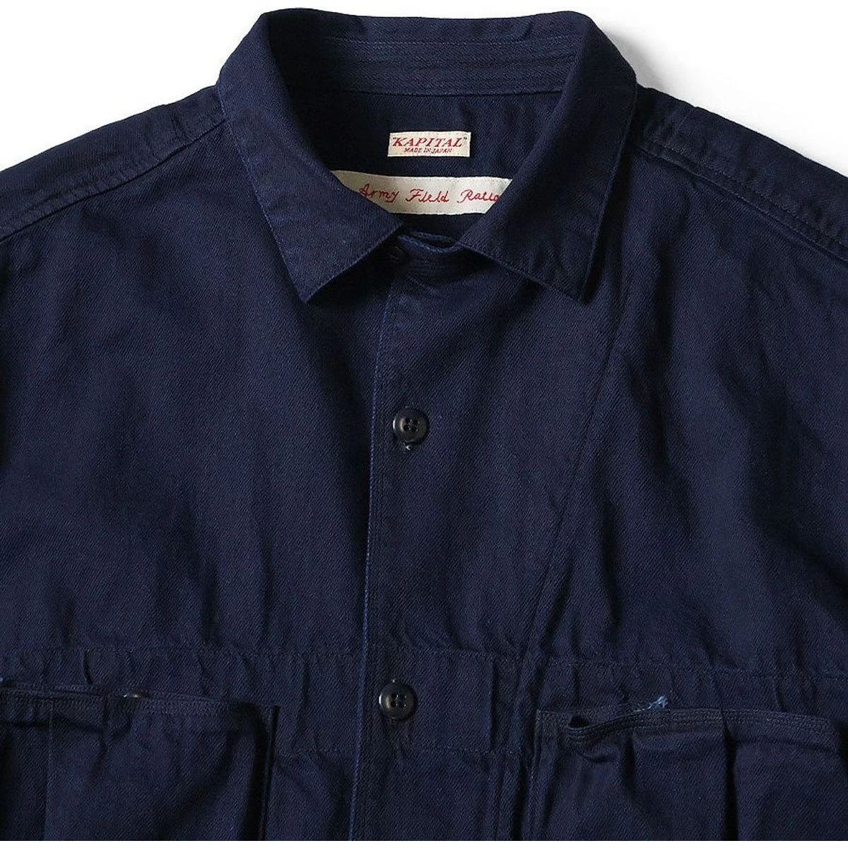 Kapital 8oz IDG×IDG Denim Anorak Shirt