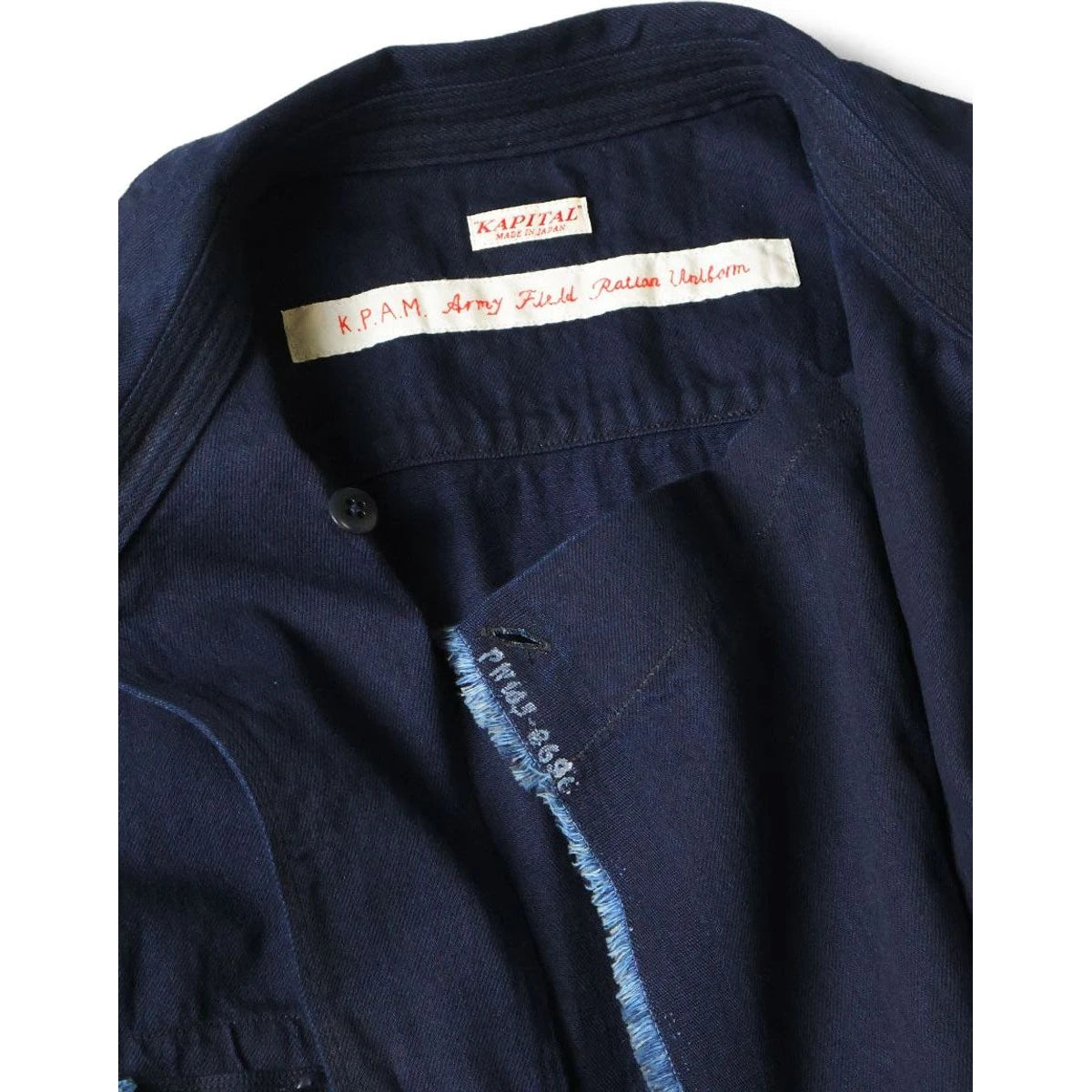 Kapital 8oz IDG×IDG Denim Anorak Shirt