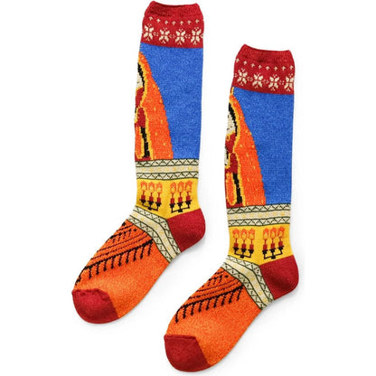Kapital Maria Patterned Socks (Short)