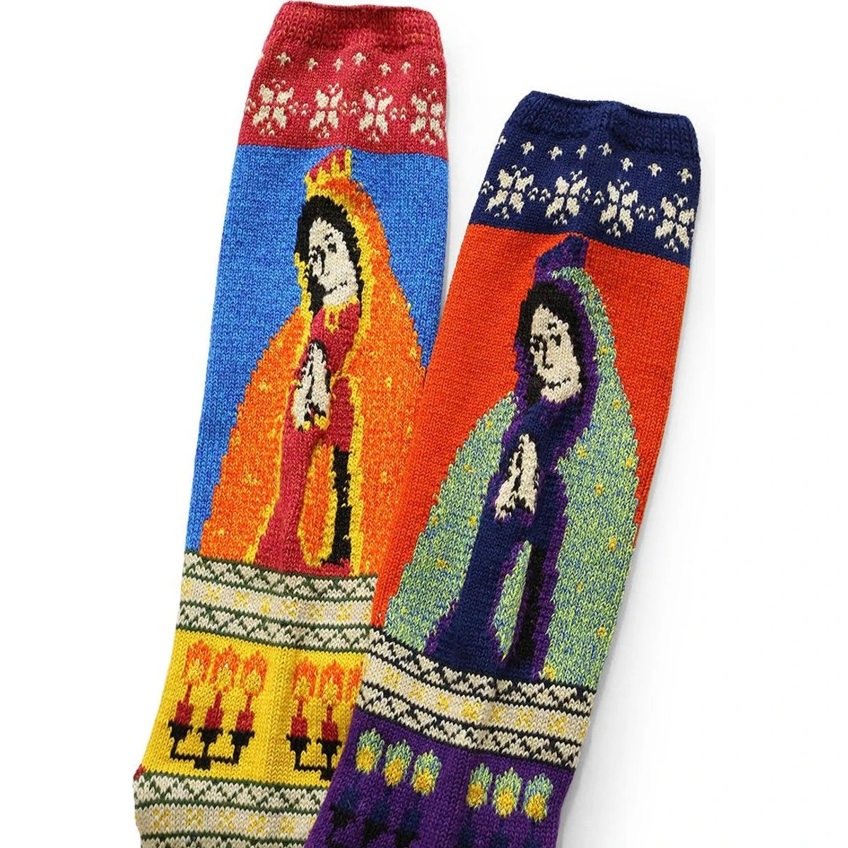 Kapital Maria Patterned Socks (Short)