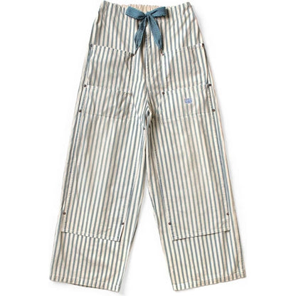 Kapital 9oz French Hickory Double Knee Easy Baggy Pants