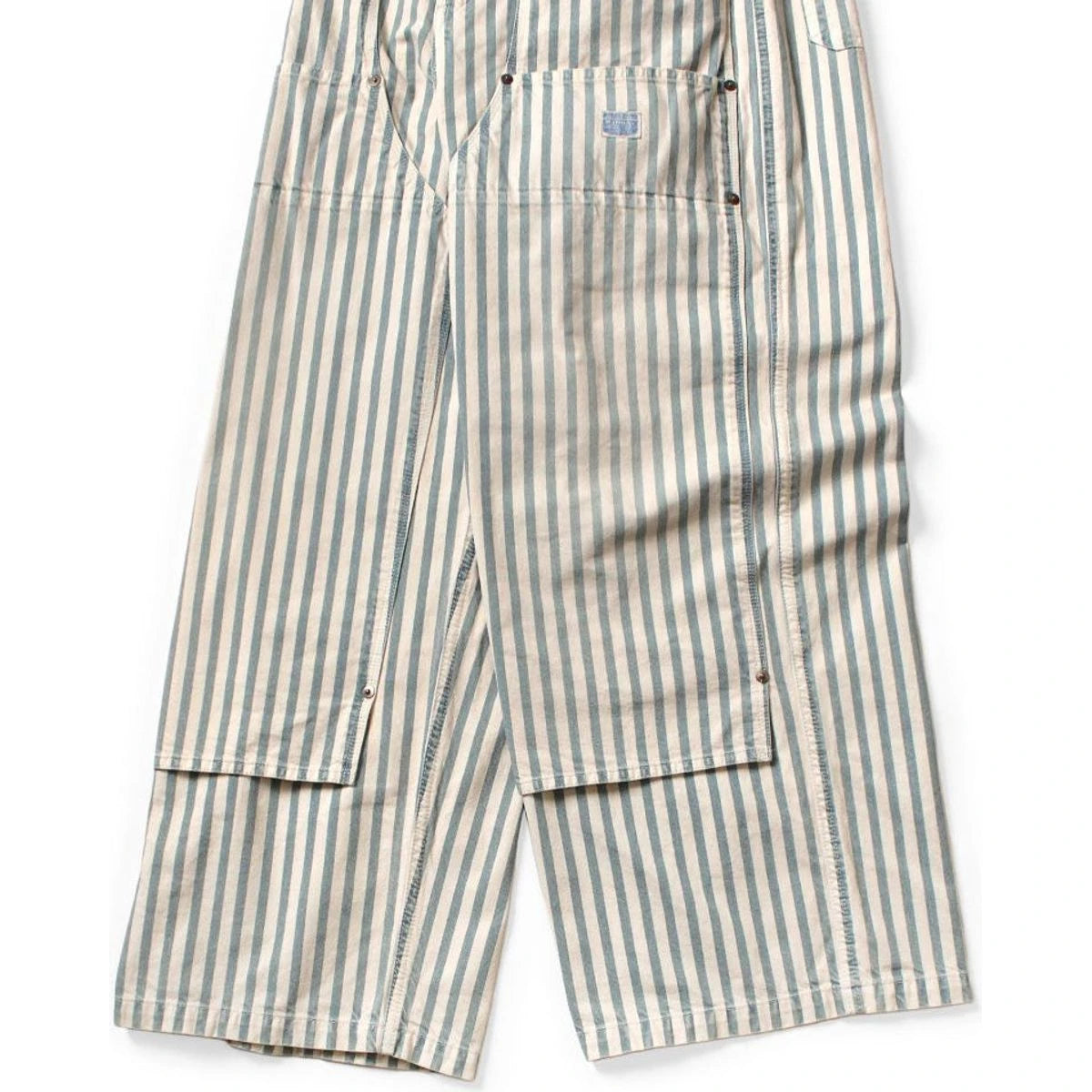 Kapital 9oz French Hickory Double Knee Easy Baggy Pants