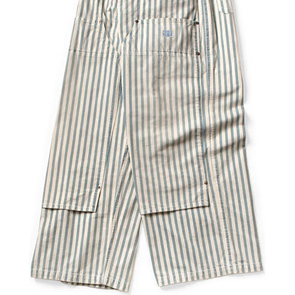 Kapital 9oz French Hickory Double Knee Easy Baggy Pants