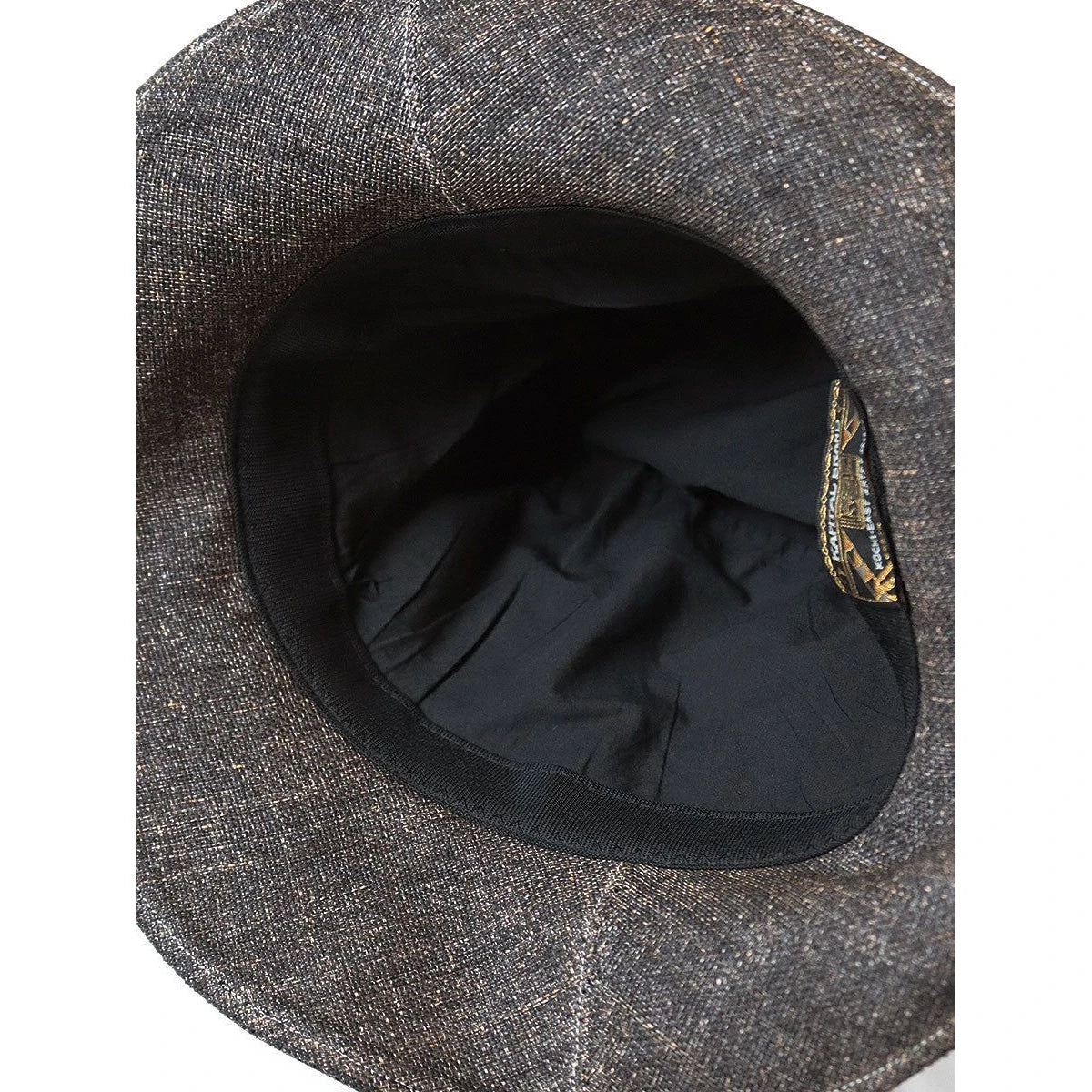 Kapital Aged Paper Canvas Fedora Hat