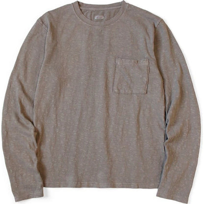 Kapital Amuse Knit Pocket Long Sleeve T-Shirt