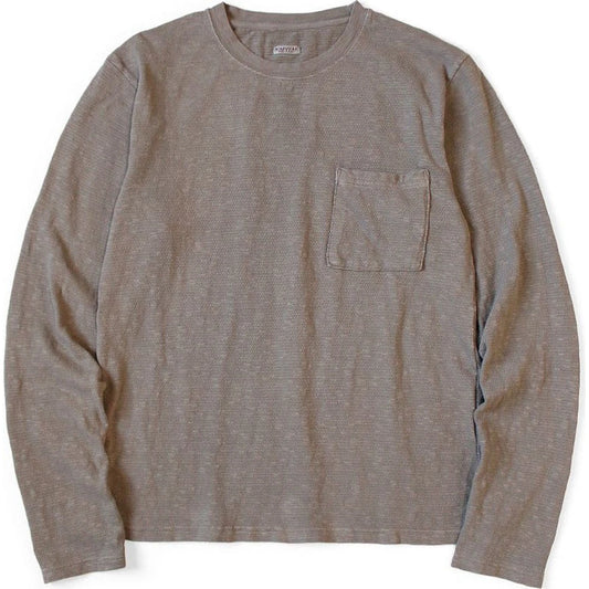 Kapital Amuse Knit Pocket Long Sleeve T-Shirt
