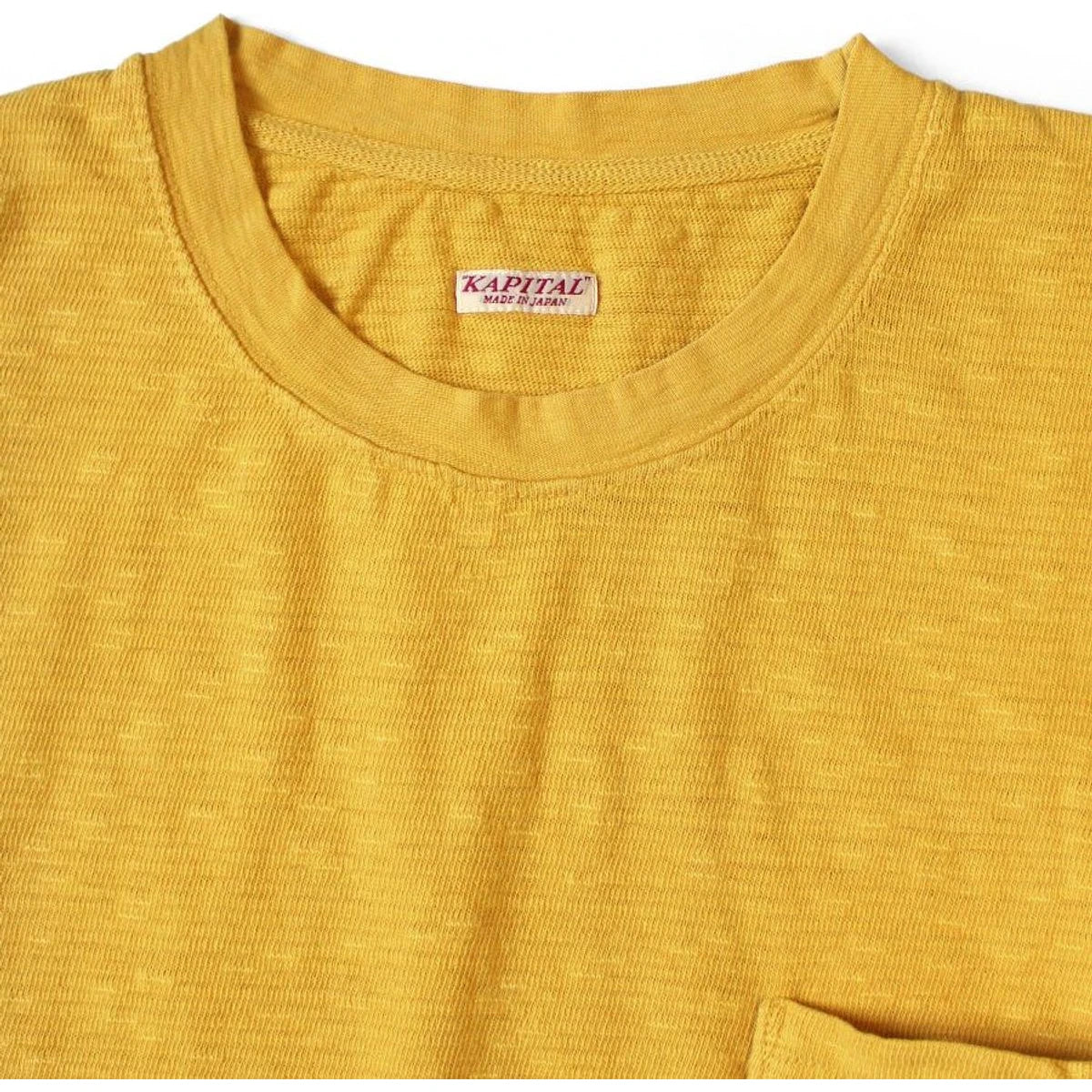 Kapital Amuse Knit Pocket Long Sleeve T-Shirt