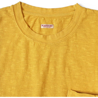 Kapital Amuse Knit Pocket Long Sleeve T-Shirt