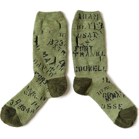 Kapital Army Graffiti Punching Socks