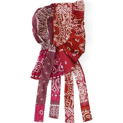 Kapital Bandana Patchwork Farmy Frill Hat
