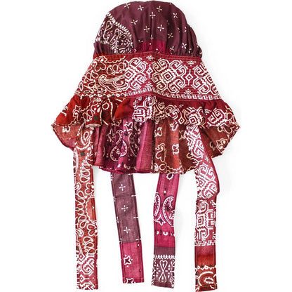 Kapital Bandana Patchwork Farmy Frill Hat