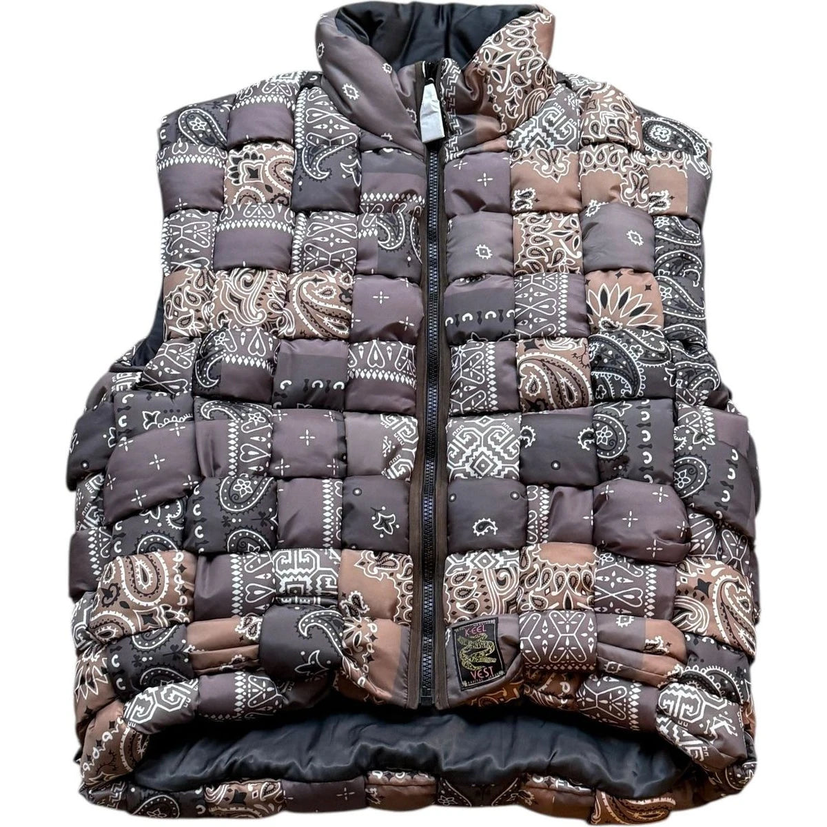Kapital Bandana Transfer Nylon Keel Weaving Vest