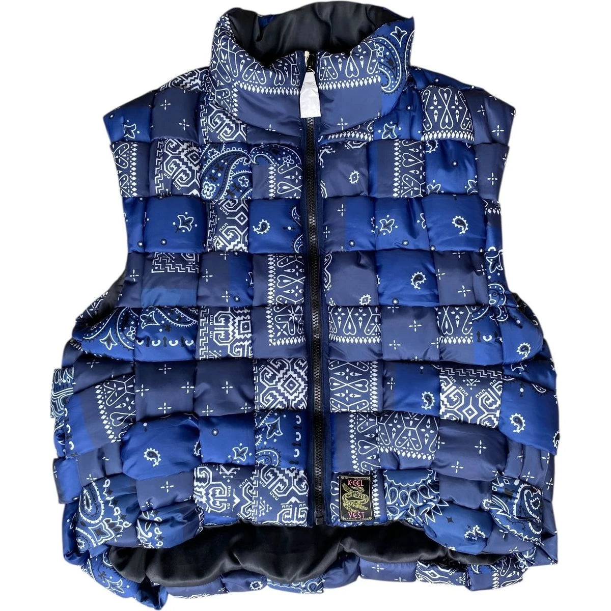 Kapital Bandana Transfer Nylon Keel Weaving Vest