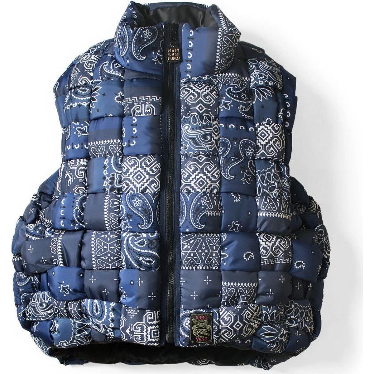 Kapital Bandana Transfer Nylon Keel Weaving Vest