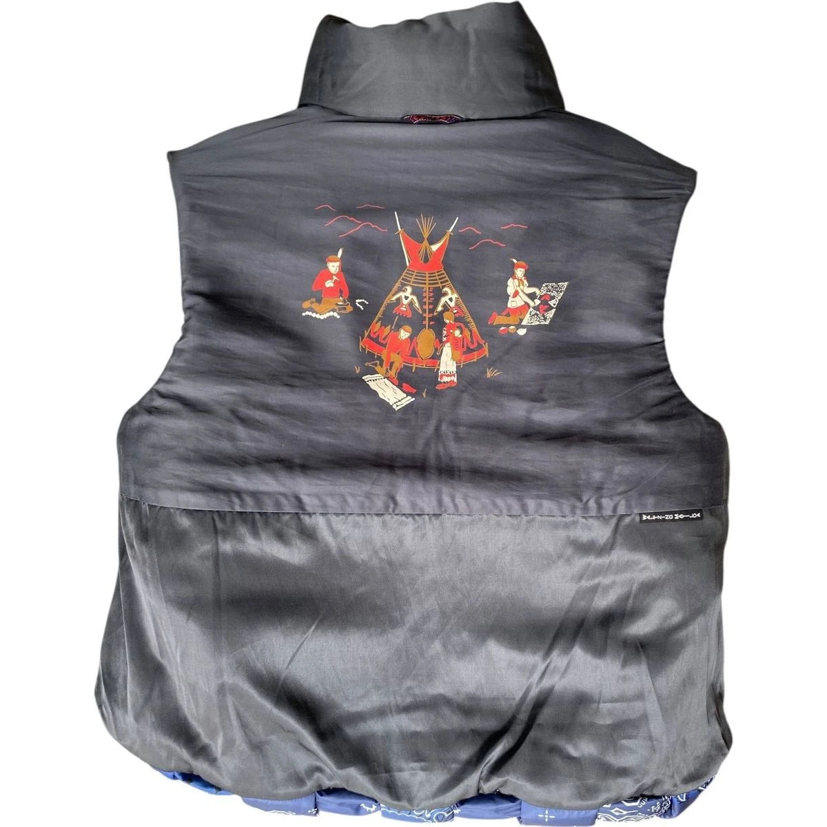 Kapital Bandana Transfer Nylon Keel Weaving Vest