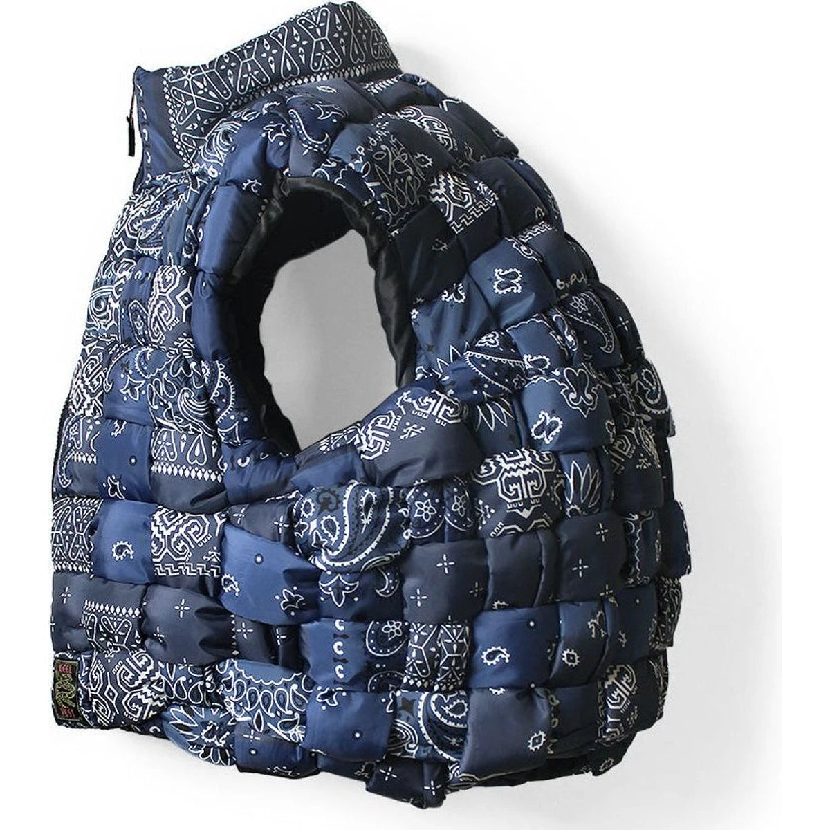 Kapital Bandana Transfer Nylon Keel Weaving Vest