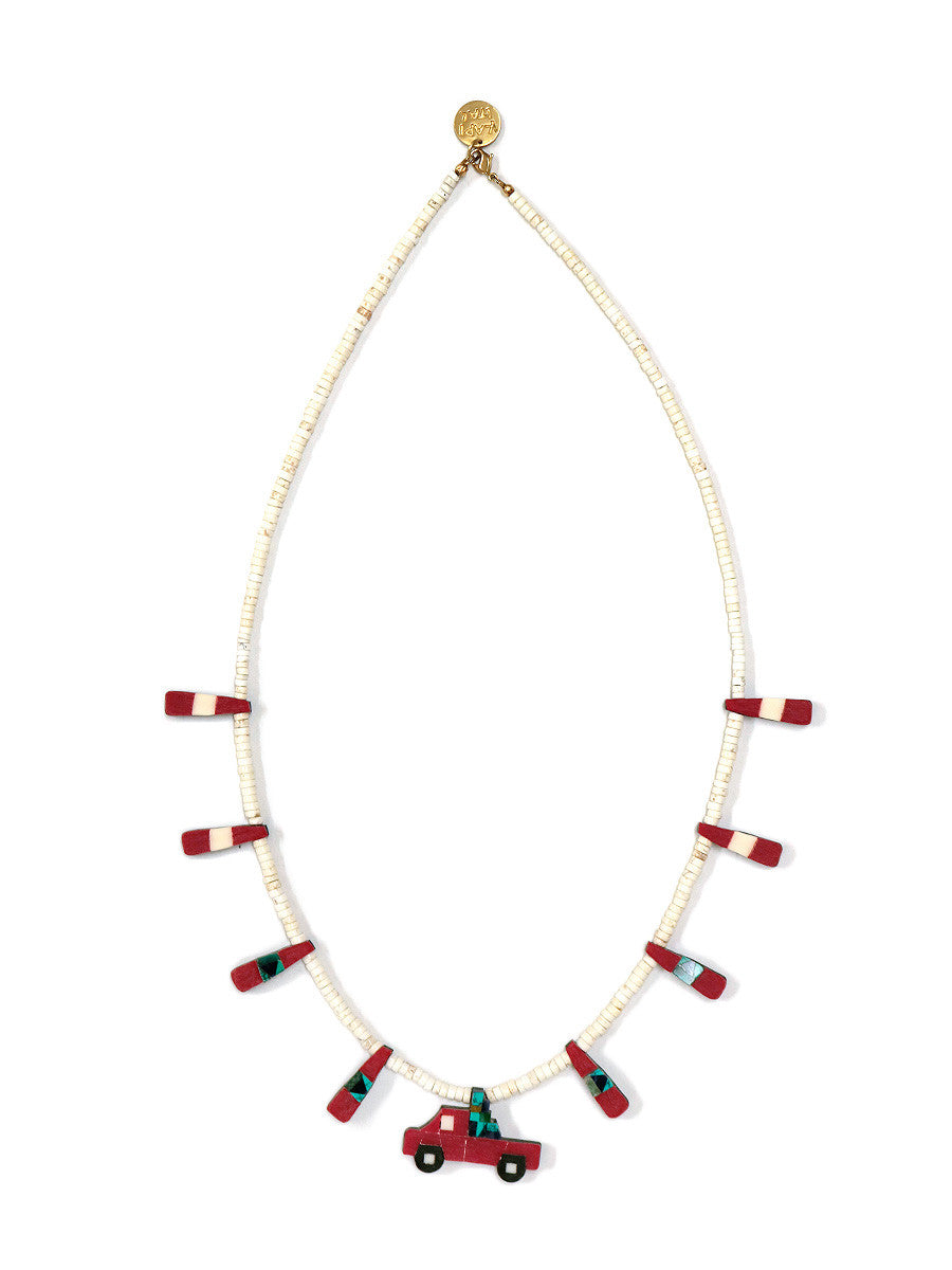 Kapital Battery Automobile Track Necklace