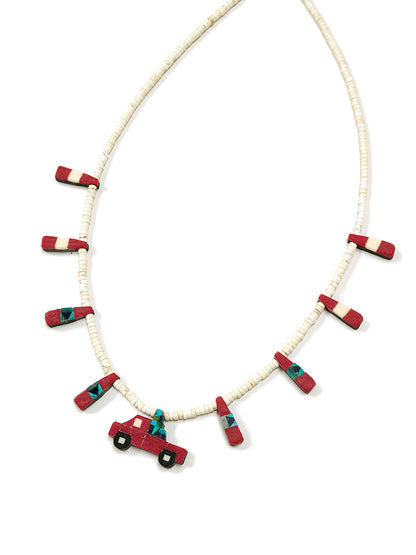 Kapital Battery Automobile Track Necklace