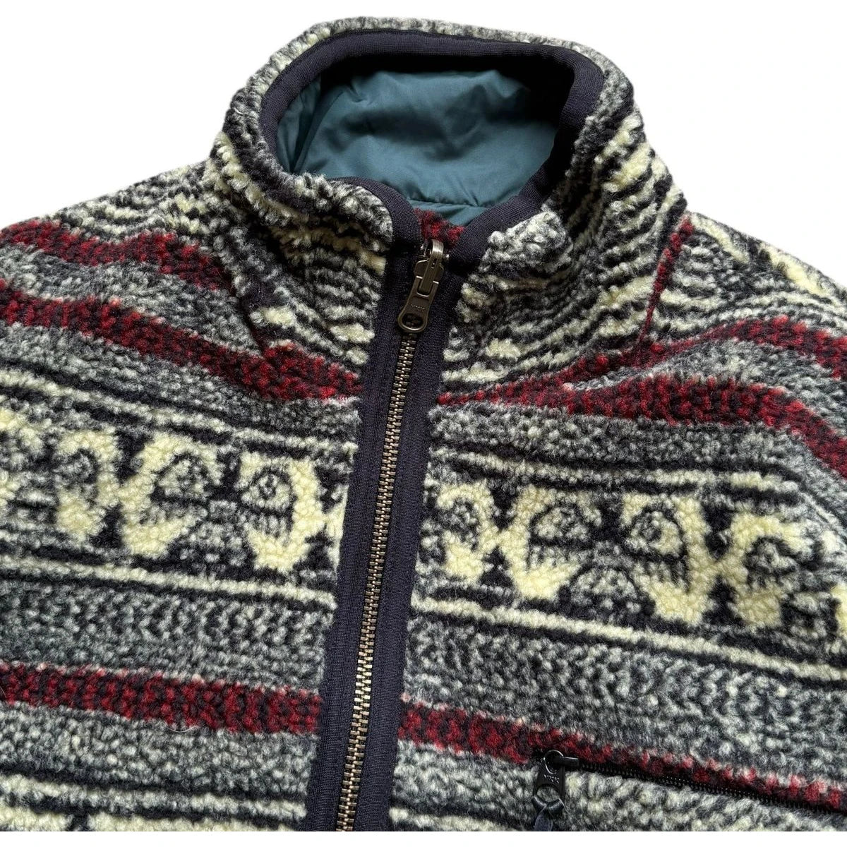 Kapital Birds Iboa Fleece Reversible Blouson