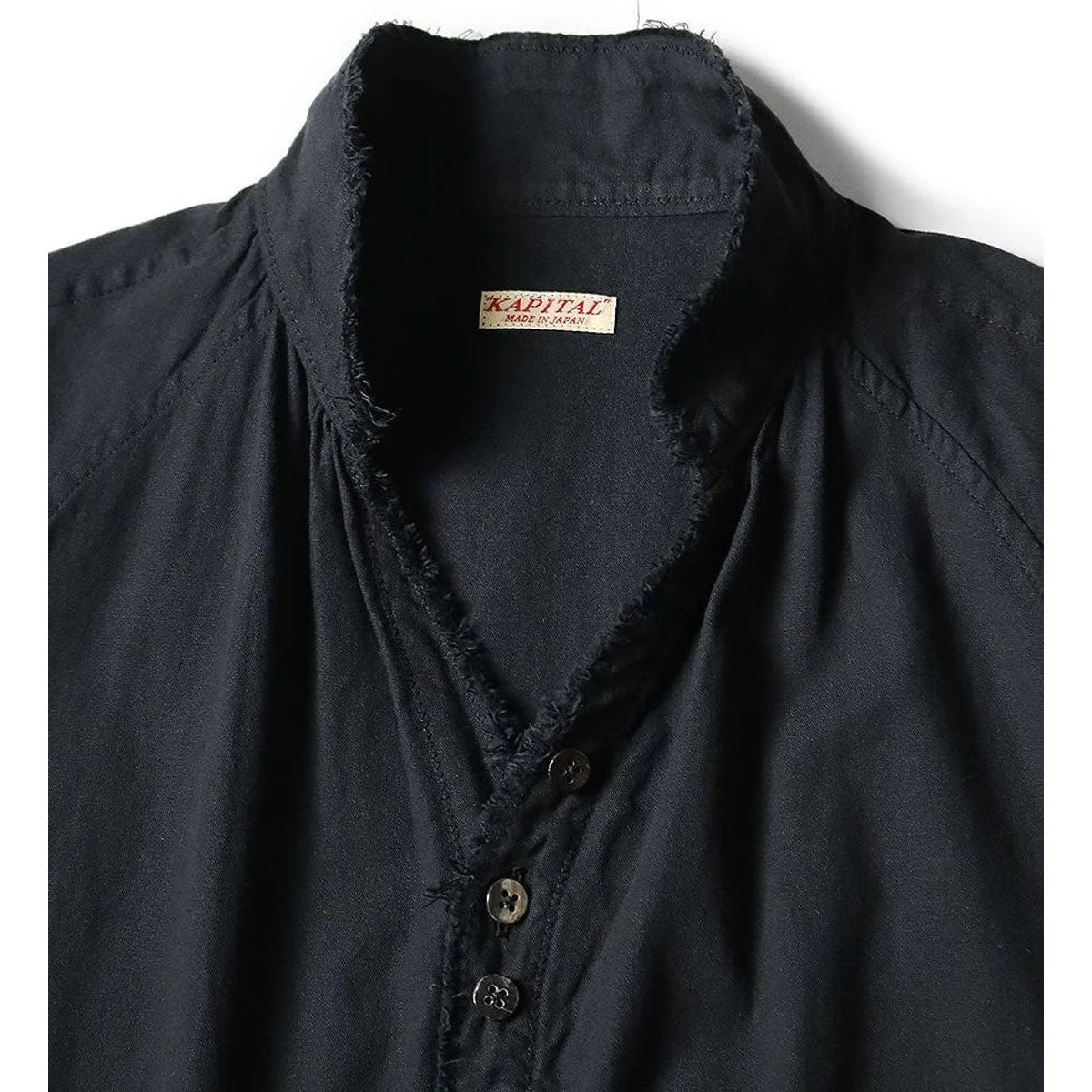 Kapital Black Broadcloth Basquiat Shirt