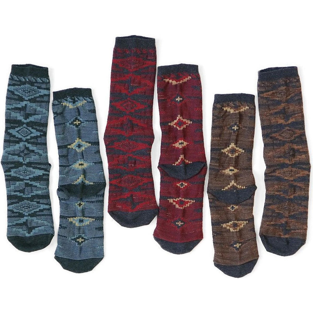 Kapital Black Navajo Socks