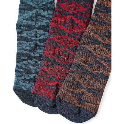 Kapital Black Navajo Socks