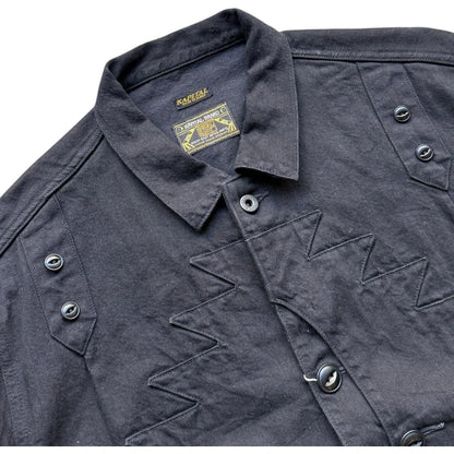 Kapital Black x Black Denim Santo Domingo Jacket
