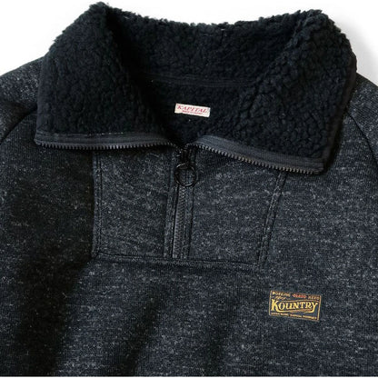 Kapital Boa Fleece Zip Alpine Pullover