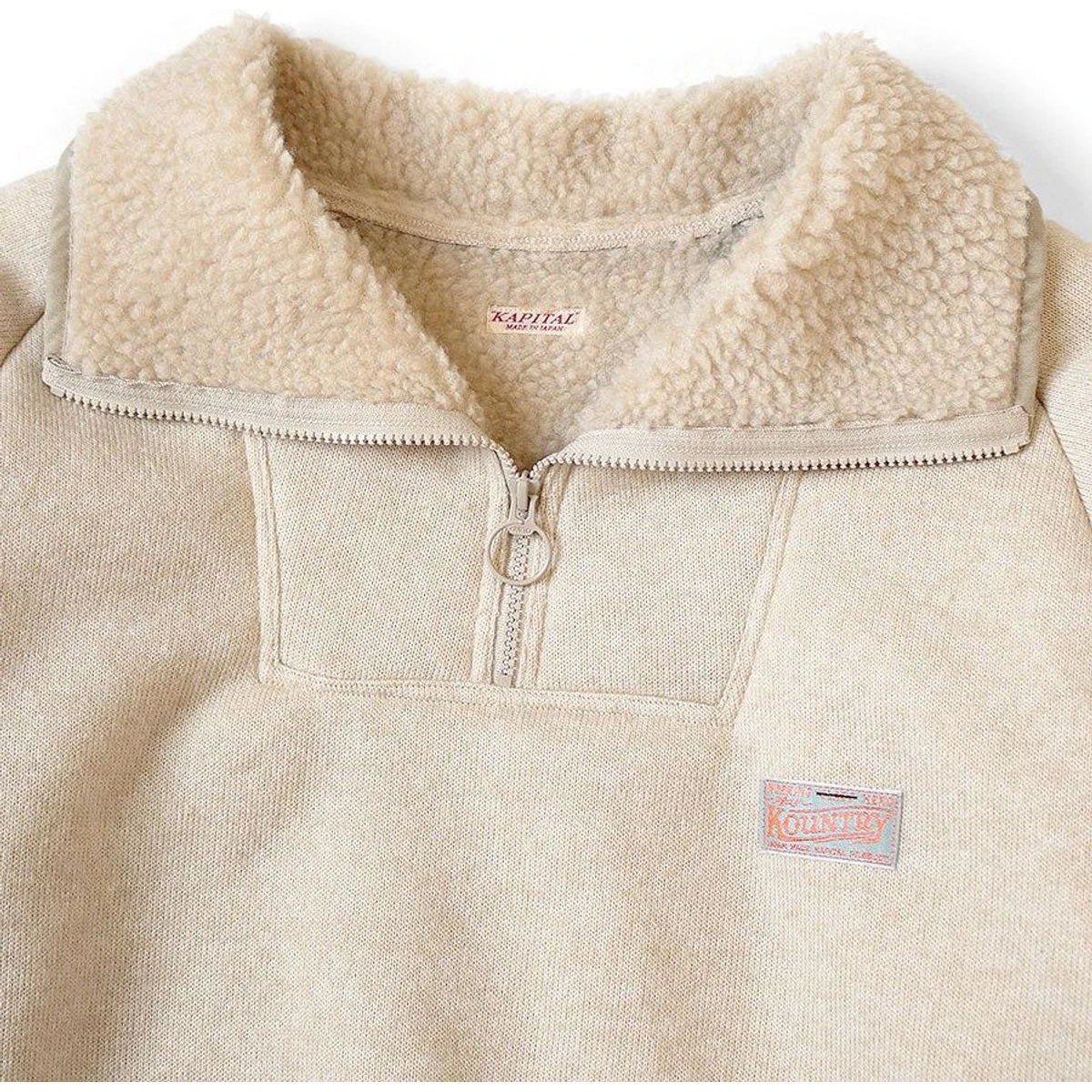 Kapital Boa Fleece Zip Alpine Pullover